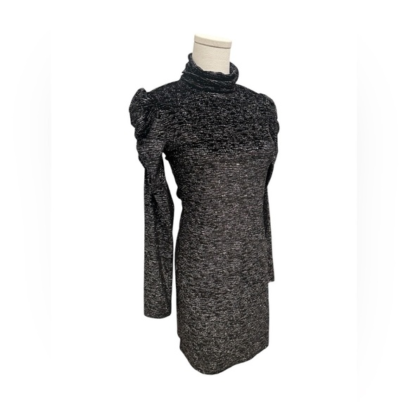 MISA LOS ANGELES Stormi Dress Black Multi Color Sparkle Women Size 2 NWT $298 - Picture 5 of 10